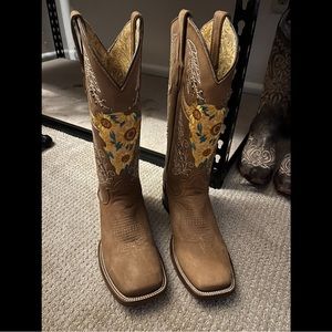 Sunflower Western Boots